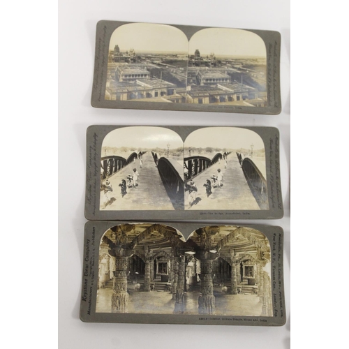 302 - Two hand held stereoscopic viewers; a small collection of stereoscopic views by Keystone View Compan... 