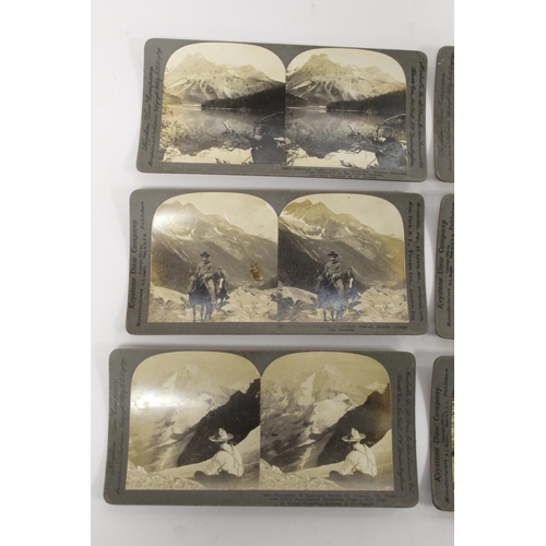 302 - Two hand held stereoscopic viewers; a small collection of stereoscopic views by Keystone View Compan... 