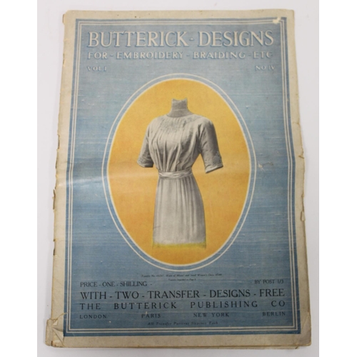 431 - An Edwardian/early 20th century pattern book - 'Butterick Designs for Embroidery, Braiding Etc, Vol ... 