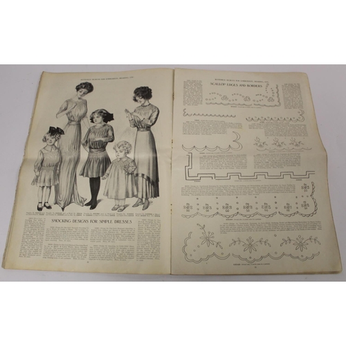 431 - An Edwardian/early 20th century pattern book - 'Butterick Designs for Embroidery, Braiding Etc, Vol ... 