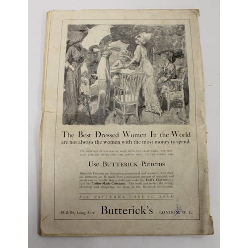 431 - An Edwardian/early 20th century pattern book - 'Butterick Designs for Embroidery, Braiding Etc, Vol ... 