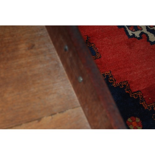 383 - Georgian mahogany bureau cabinet, the cabinet top with two panelled doors enclosing shelves, above a... 