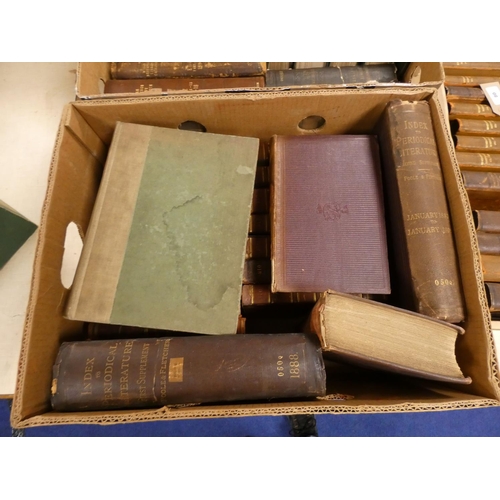 79 - Books, Bibliography & History.  3 cartons of various vols. incl. Library Catalogues.... 