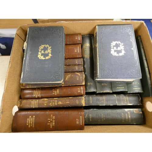 79 - Books, Bibliography & History.  3 cartons of various vols. incl. Library Catalogues.... 