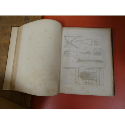 94 - Various.  A carton of various vols., engraved plates, photographs, etc. & a small cart... 