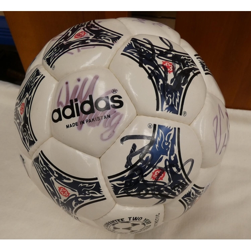 26 - 1994 signed Carlisle United football.