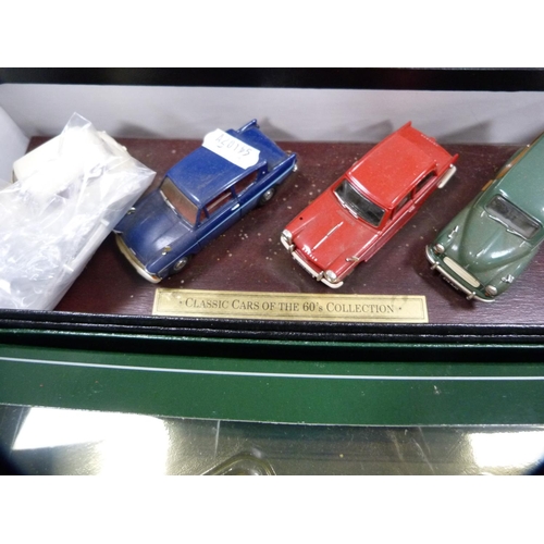 233 - Collection of various model cars including London Buses, 1960s British Motoring Classics etc.