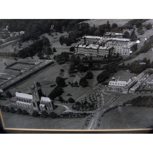 237 - Collection of books, mainly Scottish interest, and a collection of early framed aerial photographs o... 