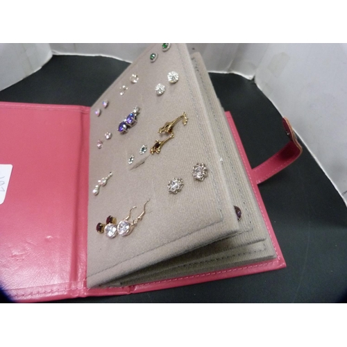 261 - Collection of silver pendants and chains, fashion watches, envelope stamp box, costume rings, silver... 