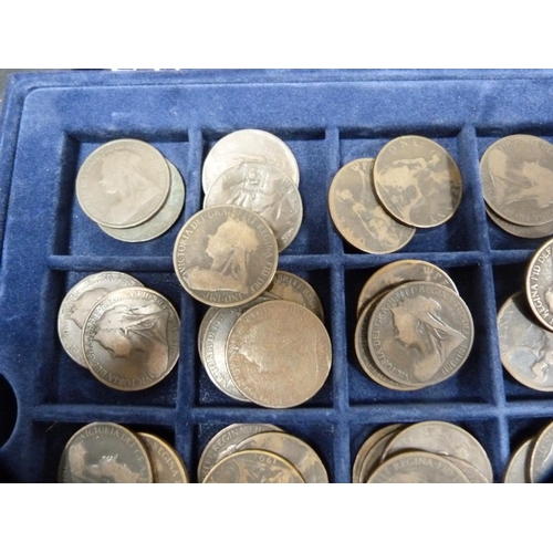 288 - Large collection of Queen Victoria copper pennies, mainly with the 'Old Head' to the obverse, Queen ... 