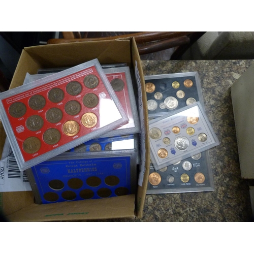 292 - Collection of British pre and post decimal proof coin sets to include 1981 Great Britain and Norther... 