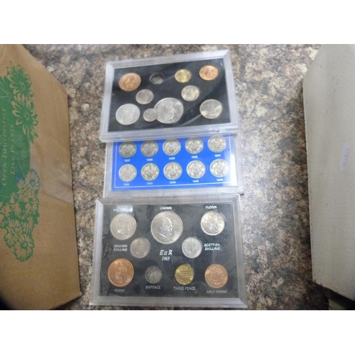 292 - Collection of British pre and post decimal proof coin sets to include 1981 Great Britain and Norther... 