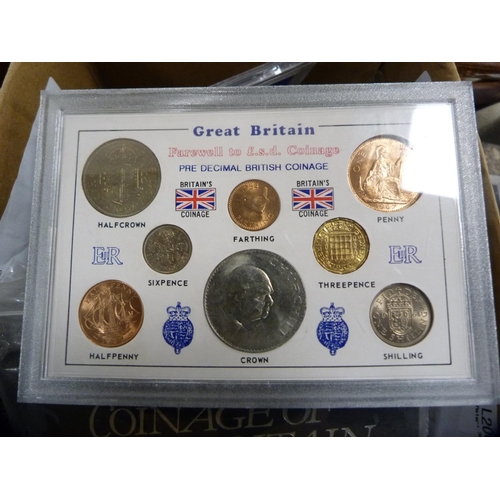 292 - Collection of British pre and post decimal proof coin sets to include 1981 Great Britain and Norther... 