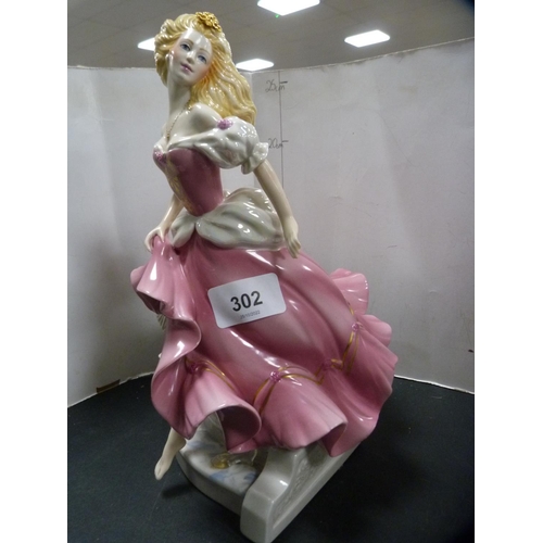 302 - Franklin Mint figure, 'Cinderella'.