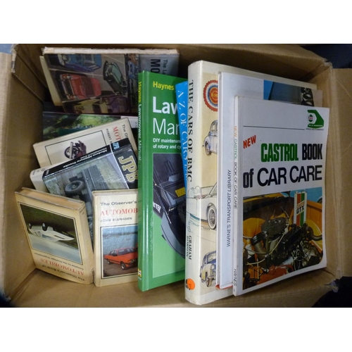 330 - Collection of books to include Observer, motoring interest etc.