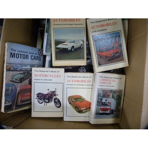 330 - Collection of books to include Observer, motoring interest etc.