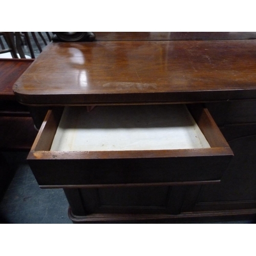 377 - Victorian mirror-back sideboard.