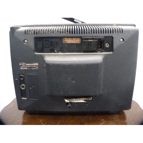 394 - Early Philips portable television (for display purposes only).