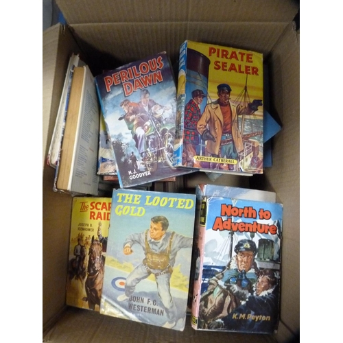 52 - Carton of vintage children's books and novels.