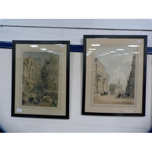 70 - 'Foot of the West Bow' and another print.  (2)