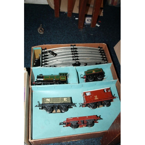 191 - Boxed Hornby train set.