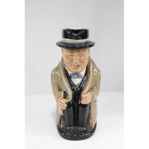 75l - Royal Doulton Winston Churchill toby jug.