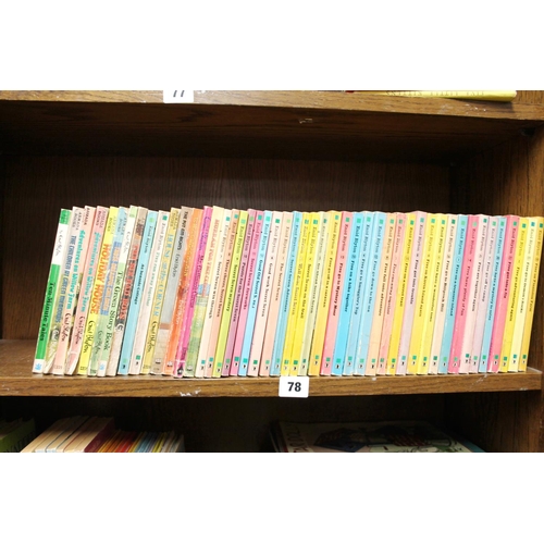 78 - Enid Blyton books to include The Famous Five, The Secret Seven, etc.