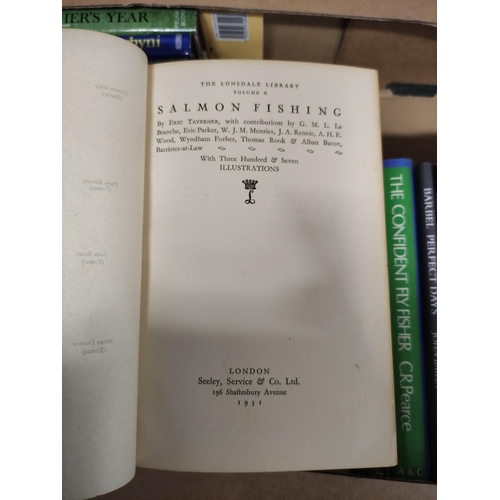 146 - Angling.  A carton of various vols.