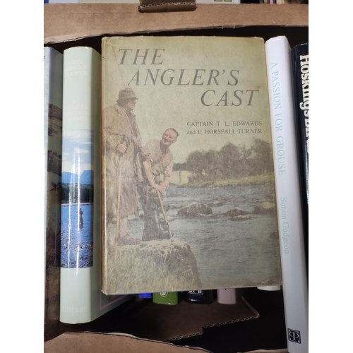 147 - Angling, Natural History & others.  A carton of various vols.