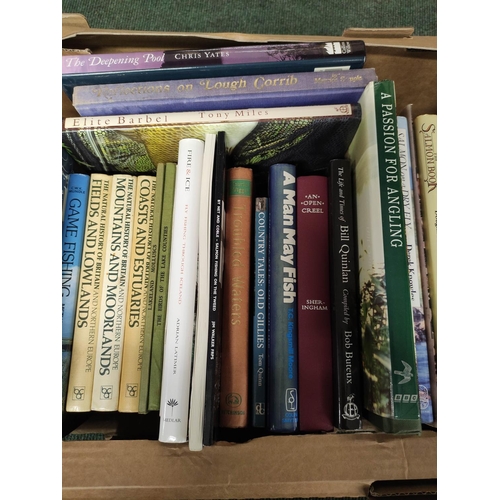 148 - Angling, Natural History & others.  A carton of various vols.