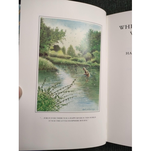 158 - THE FLYFISHER'S CLASSIC LIBRARY (Pubs).  Plunket Greene, H. Where the Bright Waters Meet. ... 