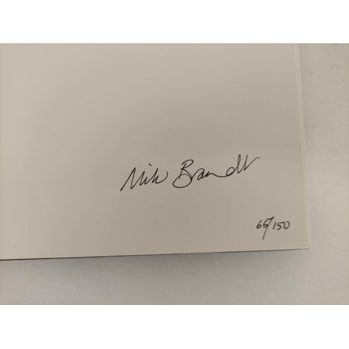 163 - BRANDT NICK.  A Shadow Falls. Signed ltd. ed. 65/150. Forewords by Vicki Goldberg & Peter Singer... 