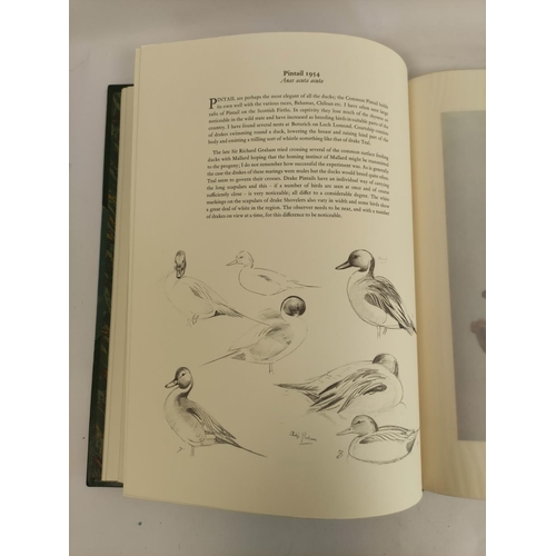 167 - RICKMAN PHILIP.  A Selection of Bird Paintings & Sketches. Signed ltd. ed. 232/500. Tipped in co... 