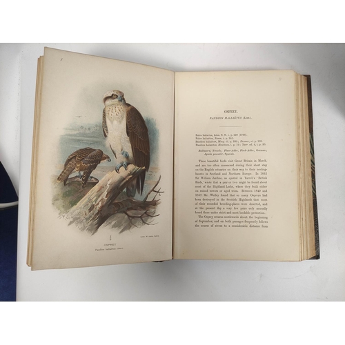 170 - LILFORD LORD.  Coloured Figures of the Birds of the British Isles. Vols. 1 to 6 only. Port. frontis.... 