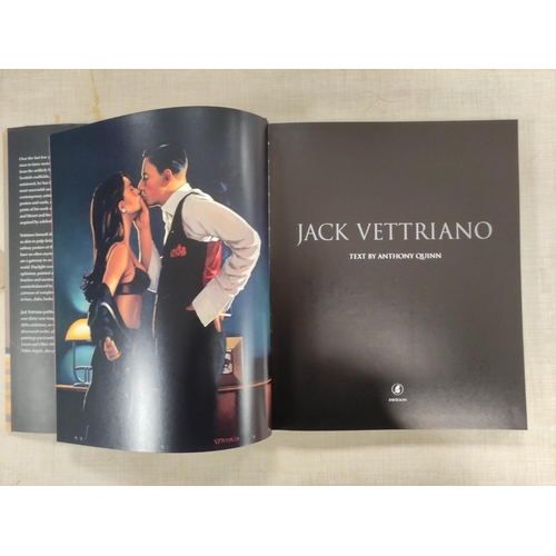 176 - VETTRIANO JACK.  12 books & catalogues re. Vettriano & his work.