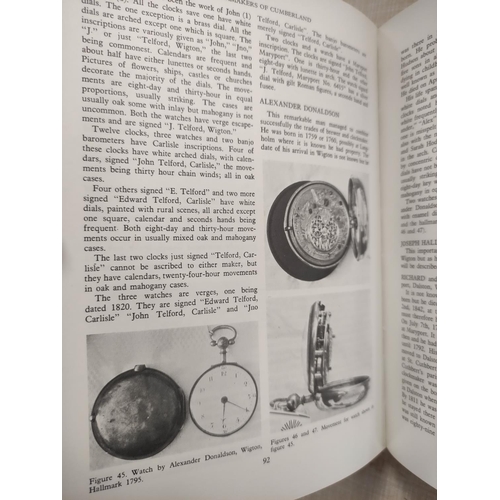 180 - PENFOLD JOHN B.  The Clockmakers of Cumberland. Illus. Small quarto. Orig. gilt green brds. Signed 1... 