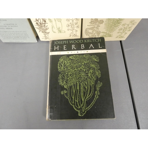 228 - TURNER WILLIAM.  A New Herball. 2 vols. Facsimile leaves & illus. Tall 8vo. Orig. brow... 