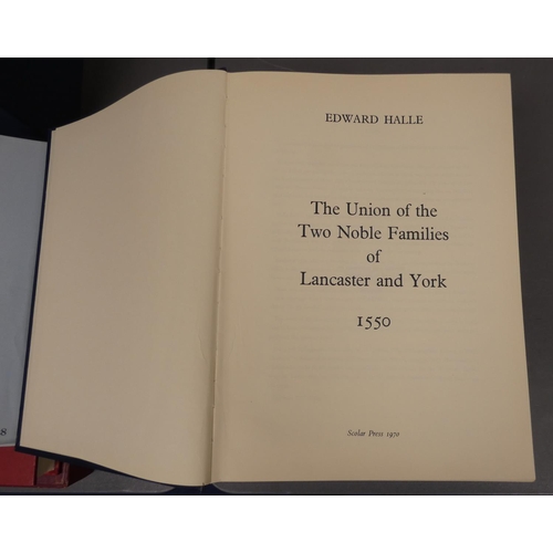 230 - HALLE EDWARD.  The Union of the Two Noble Families of Lancaster & York, 1550. Facsimil... 