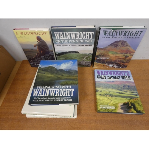 248 - WAINWRIGHT A.  8 various vols. in d.w's incl. Kendal in the Nineteenth Century & Lakel... 