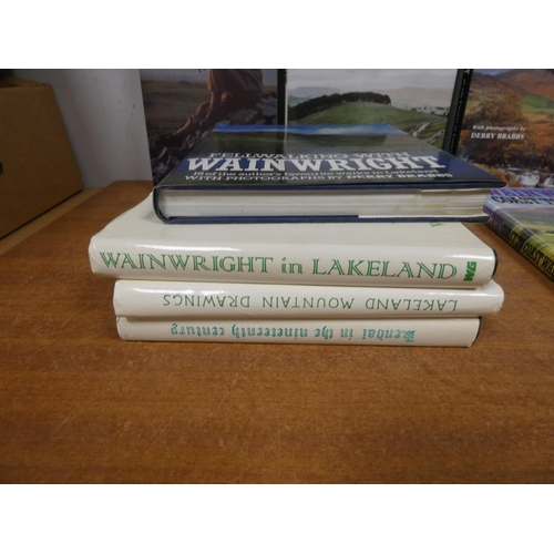 248 - WAINWRIGHT A.  8 various vols. in d.w's incl. Kendal in the Nineteenth Century & Lakel... 