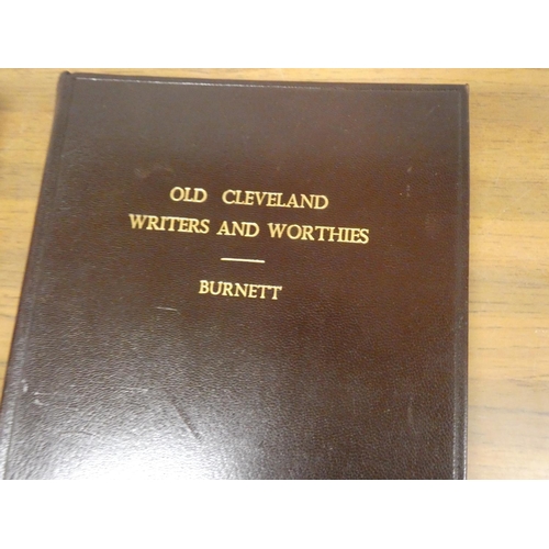 259 - ATKINSON REV. J. C.  History of Cleveland. 2 vols. in one. Col. litho & other plates &... 