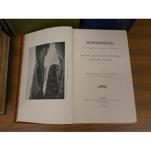 263 - COWPER HENRY S.  Hawkshead. Frontis & illus. Large 8vo. Orig. maroon cloth, fading. 1899; also 4... 