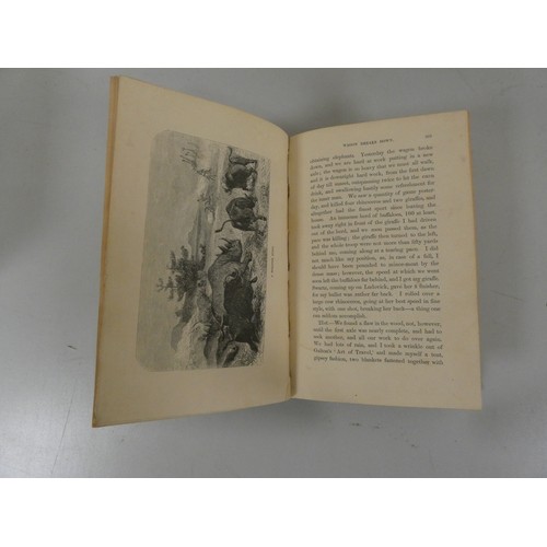 195 - BALDWIN WILLIAM CHARLES.  African Hunting & Adventure from Natal to the Zambezi. Front... 