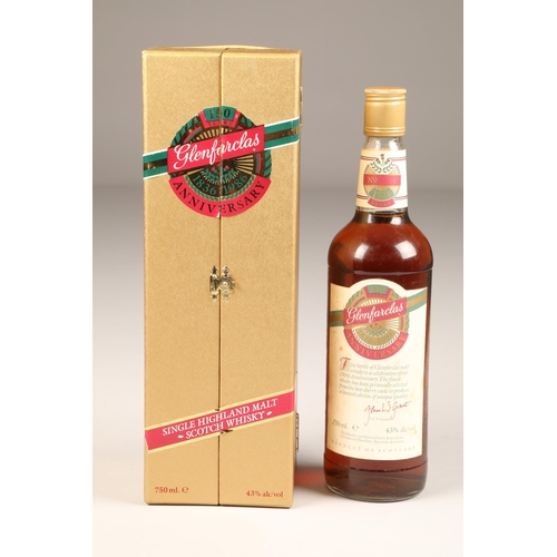 188 - Rare limited edition Glenfarclas single highland malt whisky, 150th anniversary, 750ml, 43% vol, No.... 