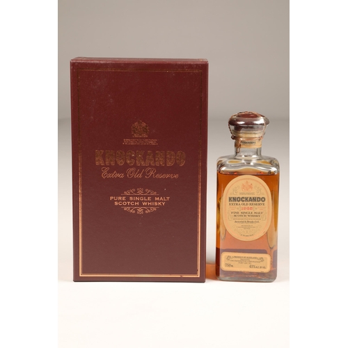 205 - Knockando extra old reserve fine single malt scotch whisky, 750ml, 43% vol with box