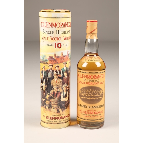 207 - Glenmorangie Grand Slam Dram, 10 year old Highland single malt scotch whisky, bottled to commemorate... 