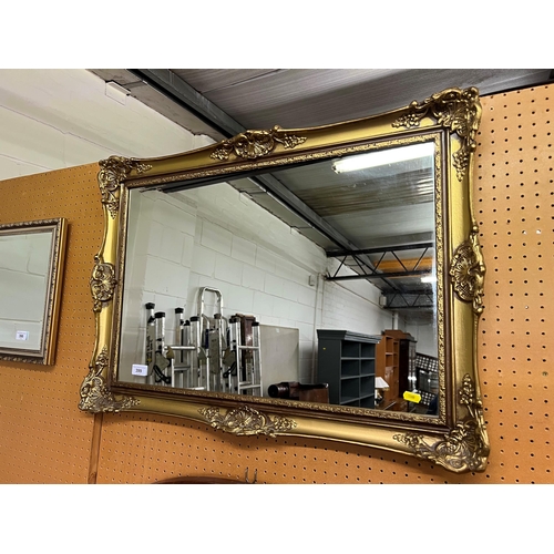 399 - Gilt framed wall mirror 57 x 80cm 