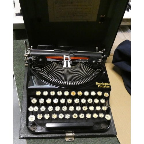 443 - Remington portable typewriter.