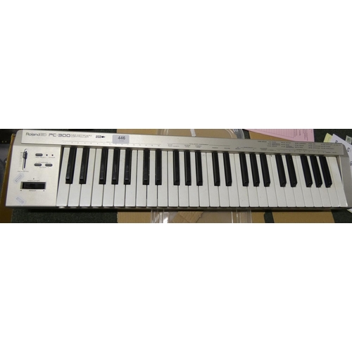 446 - Roland PC300 midi keyboard.