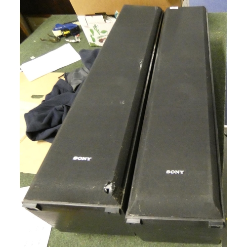 447 - Pair of Sony SS-F600P speakers.